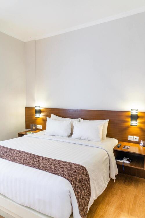Image de la chambre d'hôtel de Bleu et Blanc